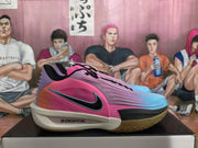 Nike Pink Blue Basketball Sneakers