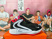 Nike Basketball Shoes Black Red