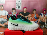 Nike Basketball Sneakers White Green Blue Black EU 36-46