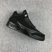 Jordan Air Jordan 3 BHM Black and Metallic Gold Sneakers