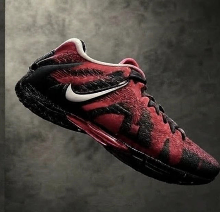 Nike 928-7 Sneakers Red and Black