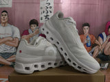 On White CloudTec Sneakers