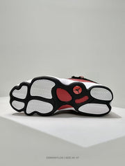 Jordan 6 Rings Black Red High-Top Sneakers