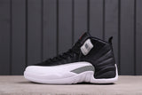 Jordan Air Jordan 12 Reverse Taxi Sneakers Black White 130690-001