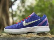 Nike Kobe 6 Tucker Basketball Sneakers Purple Blue
