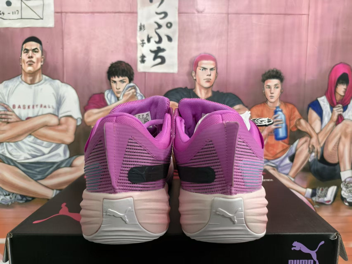 Puma Nitro Basketball Sneakers Purple Black