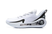 901-06 White Black Basketball Sneakers 3027632-100