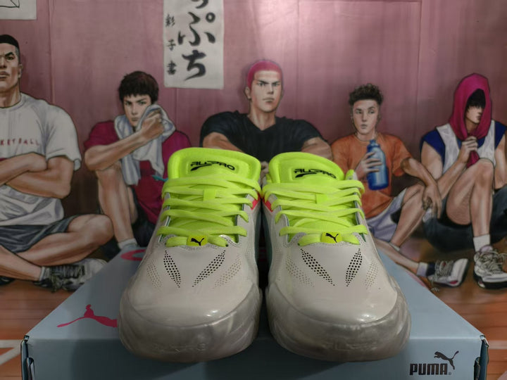 Puma ULTRAWEAVE Sneakers Fluorescent Green