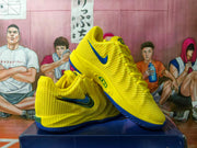 Nike LeBron Basketball Shoes in Yellow and Blue