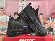 Nike Black and Purple Sneakers