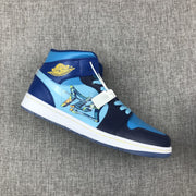 Jordan Air Jordan 1 Mid Blue Graphic Sneakers BV7446-400