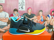 Nike Basketball Shoes Black Yellow Blue
