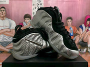 Nike Air Foamposite One Silver Black Sneakers