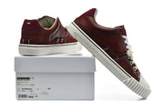 Maison Margiela Replica Low-Top Sneakers in Burgundy