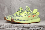 Yeezy 350 V2 Sneakers Lime Green Gum Sole