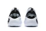 901-06 White Black Basketball Sneakers 3027632-100