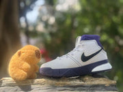 Nike Kobe 1 Kids High-Top Sneakers White Purple