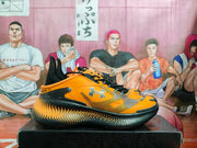 Under Armour Orange Black Basketball Sneakers