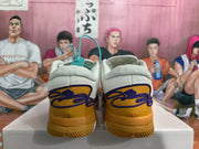 Nike Basketball Sneakers White Gold