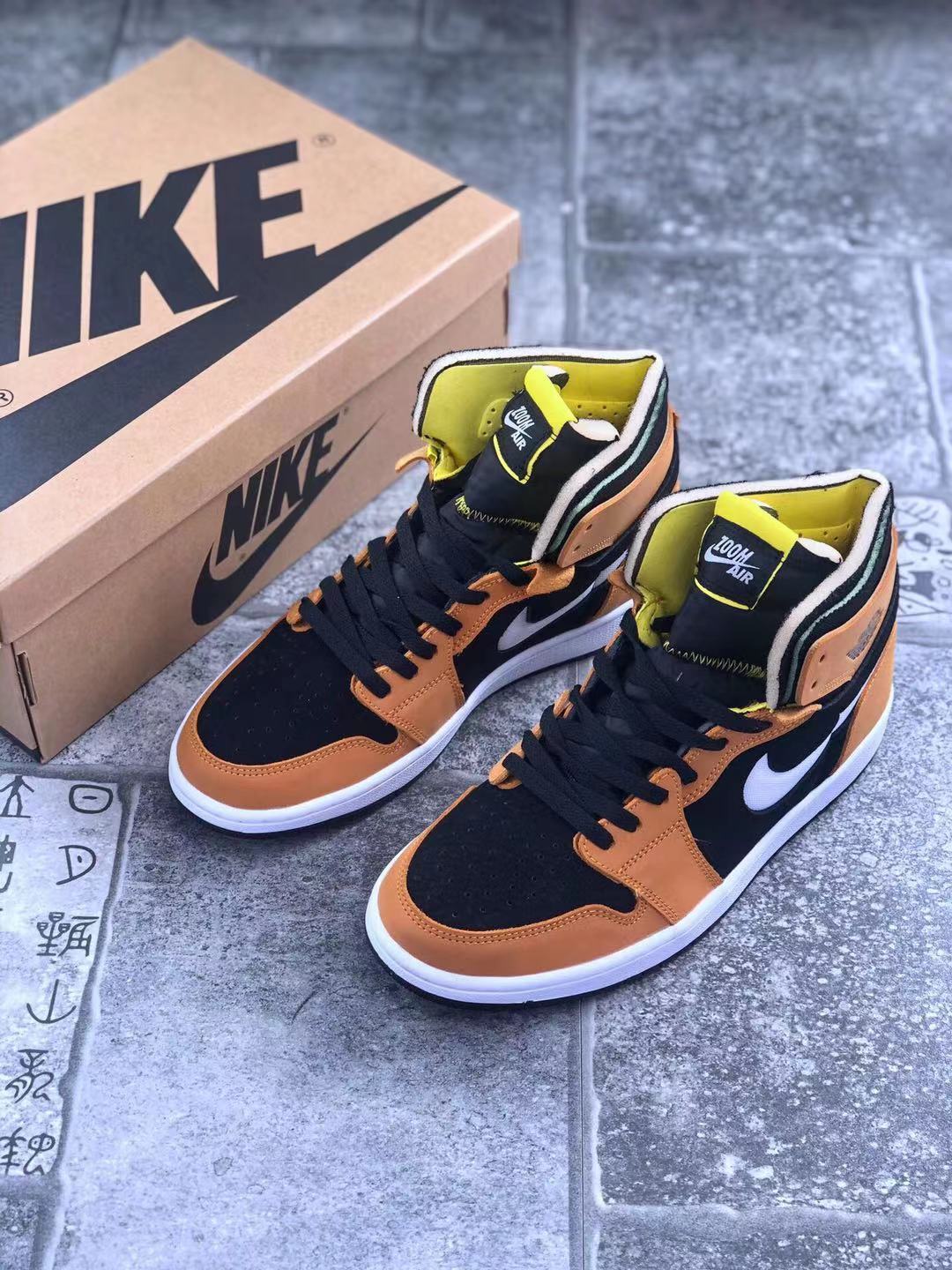 Jordan 1 Zoom CMFT Monarch Orange Sneakers CT0978-002