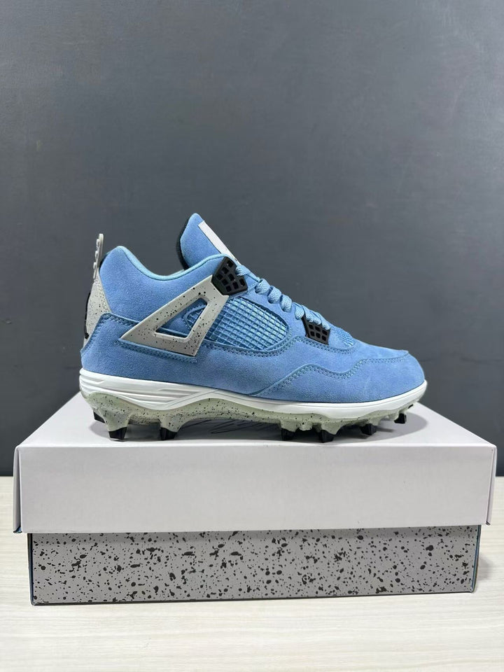 Jordan Air Jordan 4 University Blue Cleated Sneakers CT8572-400
