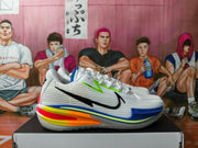 Nike GT Basketball Shoes White Blue Red