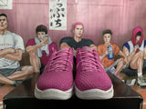 Nike Zoom Basketball Sneakers Pink Silver