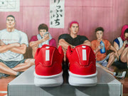 Nike Zoom Red White Basketball Sneakers