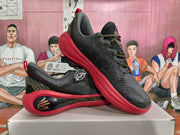 Curry Basketball Sneakers Black Red Snake Year Design