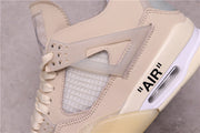 Jordan 4 Off-White Cream Women's Sneakers CV9388-100