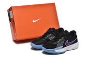 Nike 872-28 Basketball Sneakers Black Blue Purple