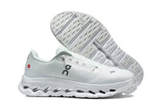 On Cloudmonster 3 White Running Shoes