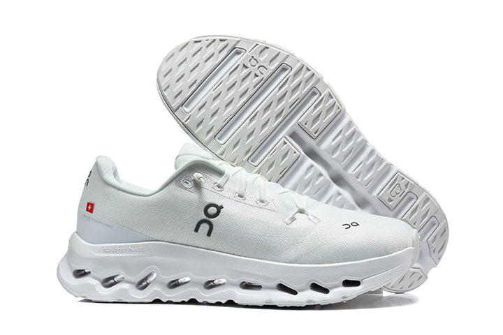 On Cloudmonster 3 White Running Shoes