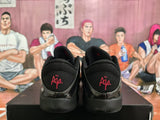 Nike Black Basketball Shoes with Red Accents