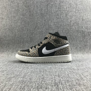 Air Jordan 1 Mid SE GS Leopard Sneakers BQ6931-021