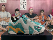 Reebok Basketball Sneakers Lake Green White Orange