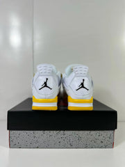 Jordan Air Jordan 4 Retro White Yellow Sneakers AQ9129-102