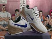 Jordan 12-AM Basketball Sneakers White Blue