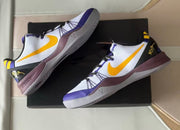 Nike Kobe 8 Elite Basketball Shoes, Lakers White Purple Gold