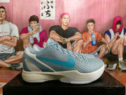 Nike Zoom Kobe 6 PE Basketball Shoes in Grey and Blue