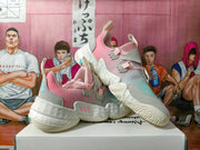 Adidas Crazy BYW X Pink and Aqua Basketball Sneakers