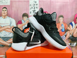 Nike Zoom Black and White Basketball Shoes