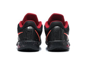 Nike Basketball Shoes Black and Red Low-Top Sneakers