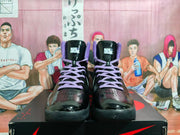 Nike Zoom Kobe 5 Basketball Shoes Black White Purple