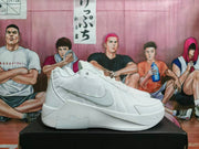 Nike ReactX White Basketball Sneakers