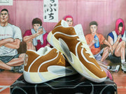 Jordan Luka 2 Basketball Shoes in Brown and Cream