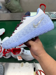Nike S.T. Charge Sneakers in Khaki, Dark Gray and White/Blue