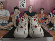 Nike Basketball Shoes in White, Black and Red