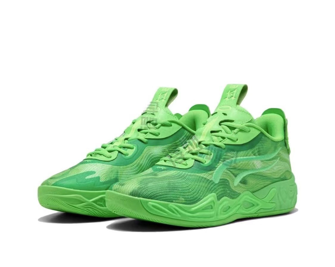 Li-Ning 930-4 Green Basketball Shoes 312174-04