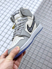 Nike Air Jordan 1 High OG Dior Gray White CN8607-002